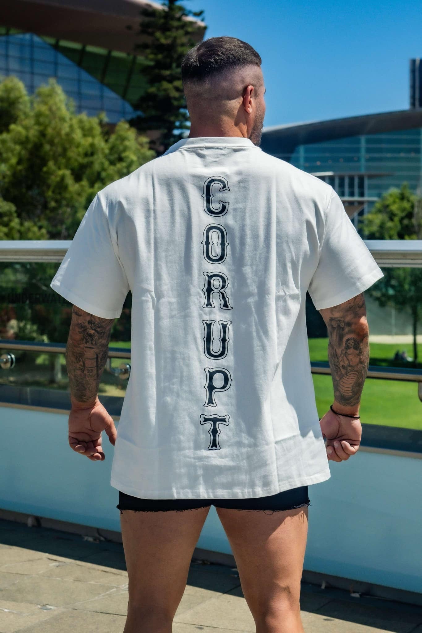 Original White Corupt Tee