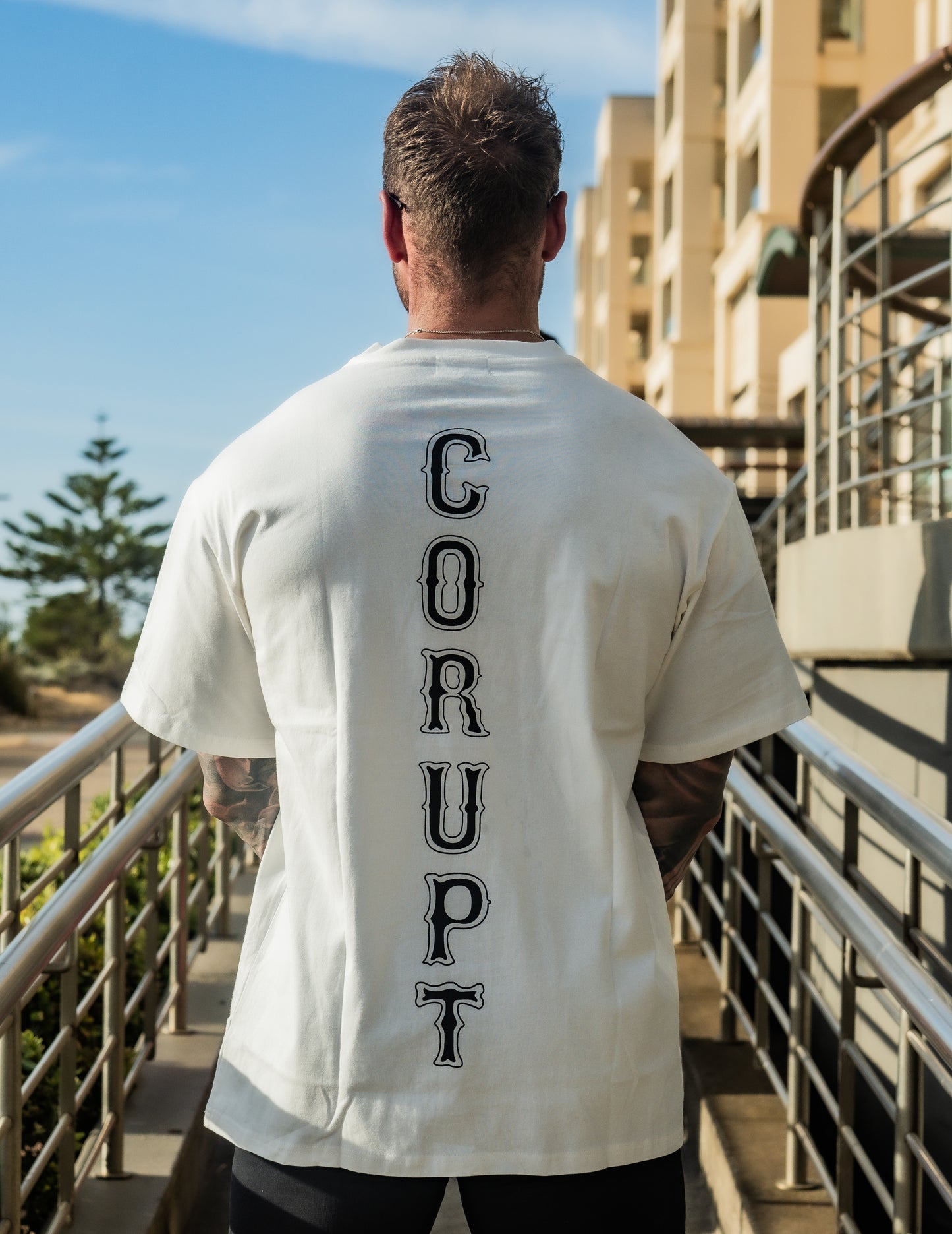 Original White Corupt Tee